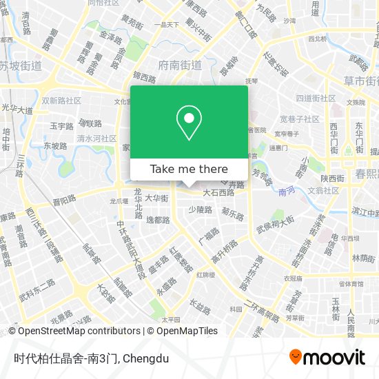 时代柏仕晶舍-南3门 map
