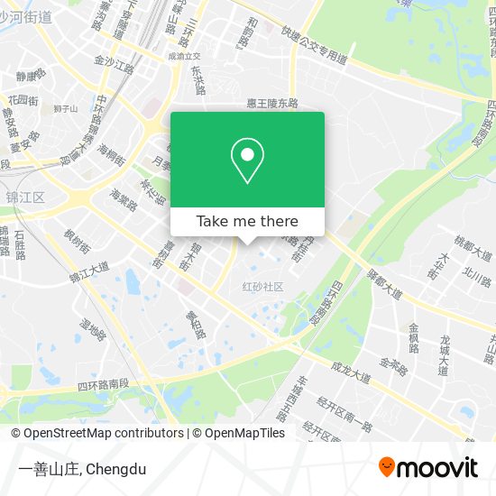 一善山庄 map
