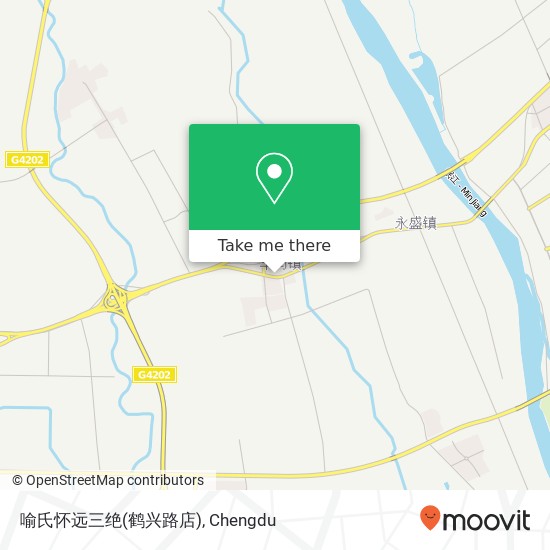 喻氏怀远三绝(鹤兴路店) map