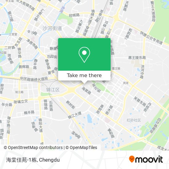 海棠佳苑-1栋 map