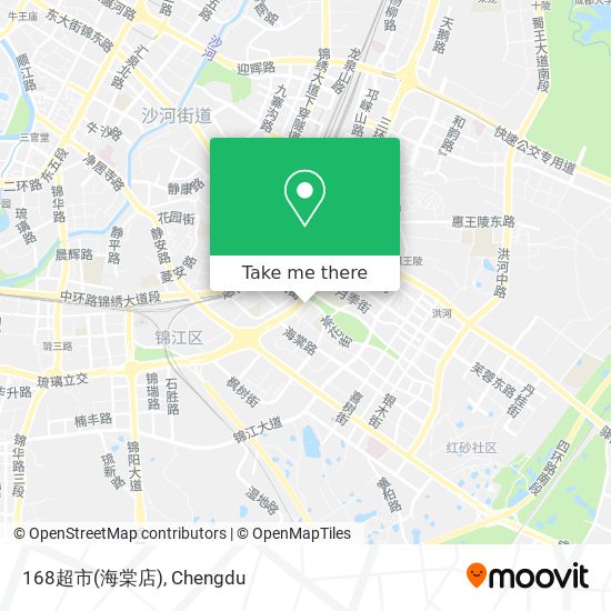 168超市(海棠店) map