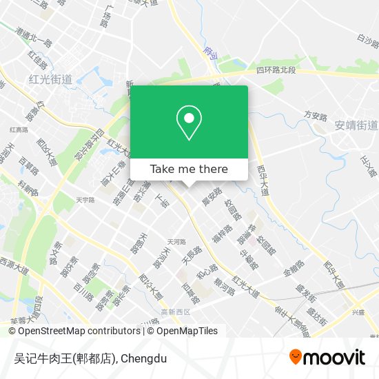 吴记牛肉王(郫都店) map