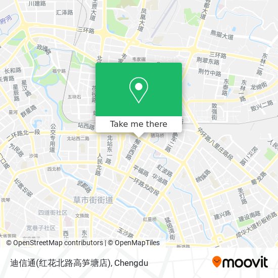 迪信通(红花北路高笋塘店) map