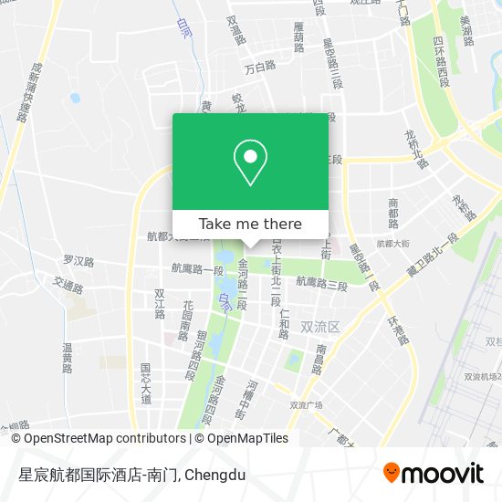 星宸航都国际酒店-南门 map