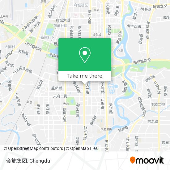 金施集团 map