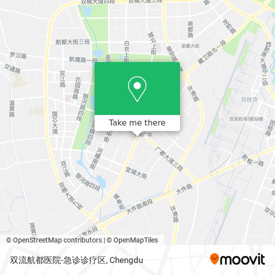 双流航都医院-急诊诊疗区 map