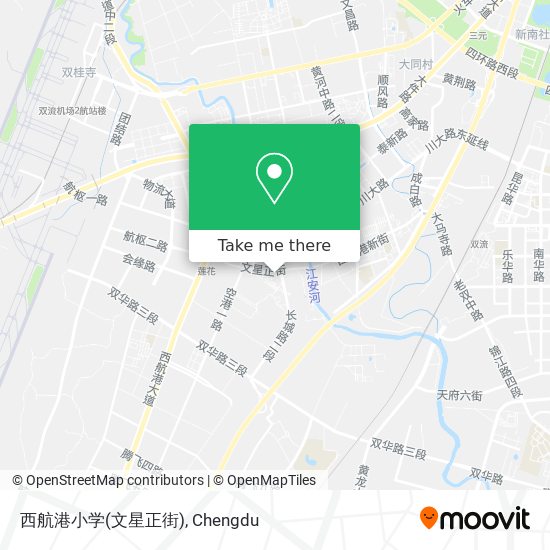 西航港小学(文星正街) map