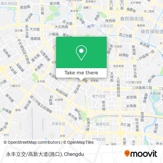 永丰立交/高新大道(路口) map