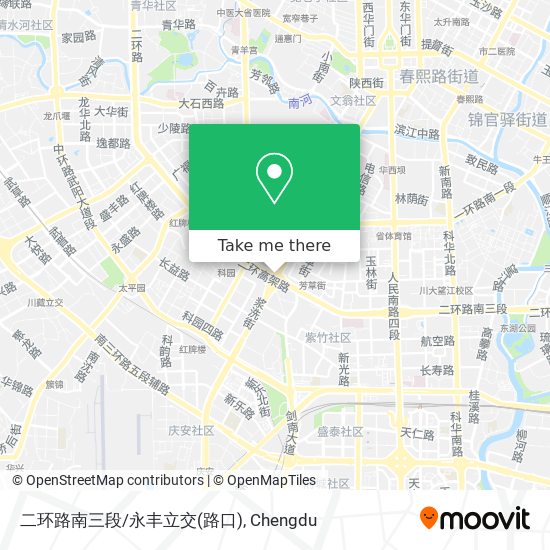 二环路南三段/永丰立交(路口) map