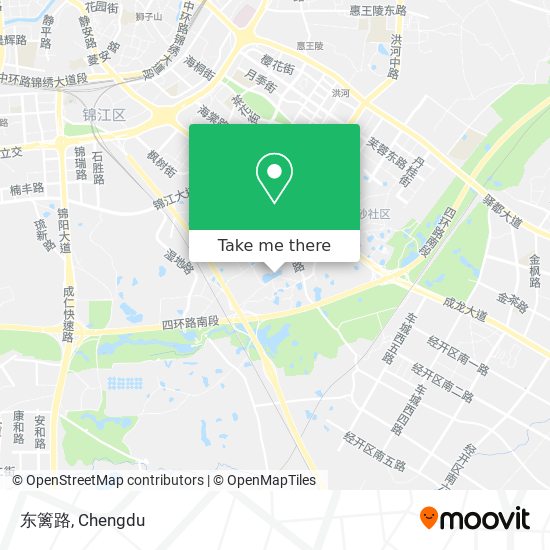 东篱路 map