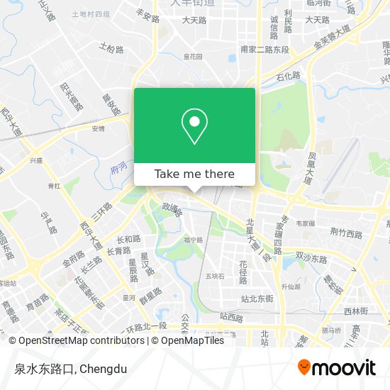 泉水东路口 map