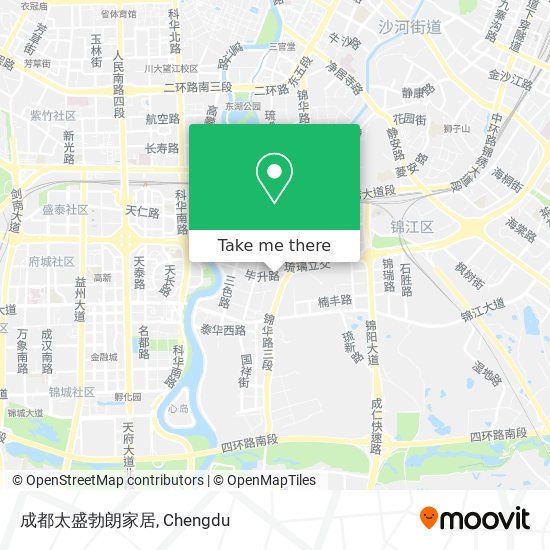 成都太盛勃朗家居 map