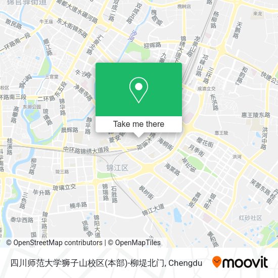 四川师范大学狮子山校区(本部)-柳堤北门 map