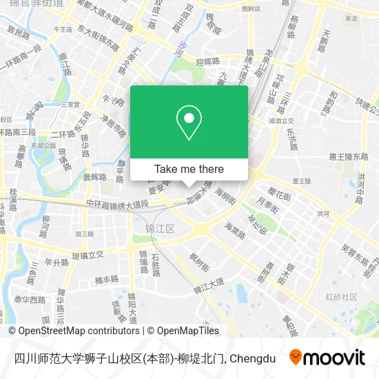 四川师范大学狮子山校区(本部)-柳堤北门 map