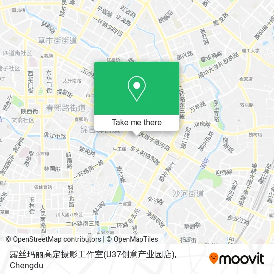 露丝玛丽高定摄影工作室(U37创意产业园店) map