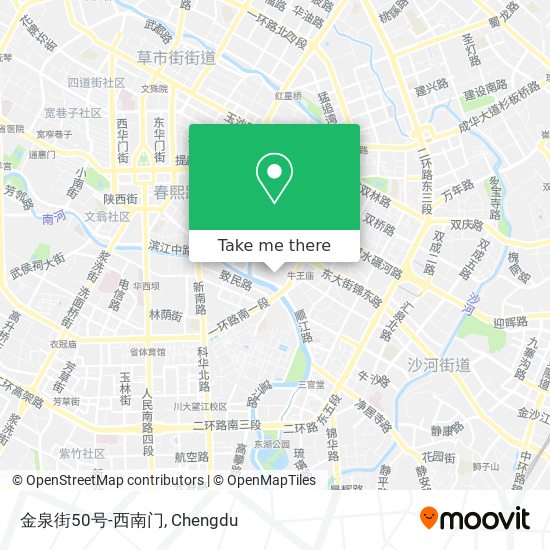 金泉街50号-西南门 map