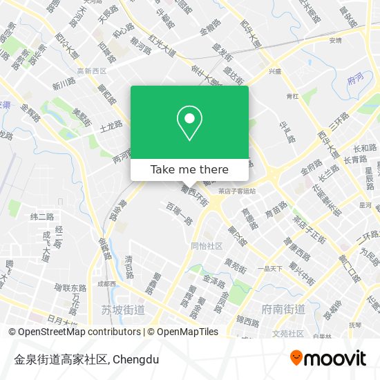金泉街道高家社区 map