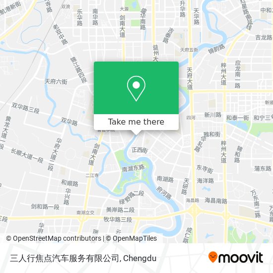 三人行焦点汽车服务有限公司 map