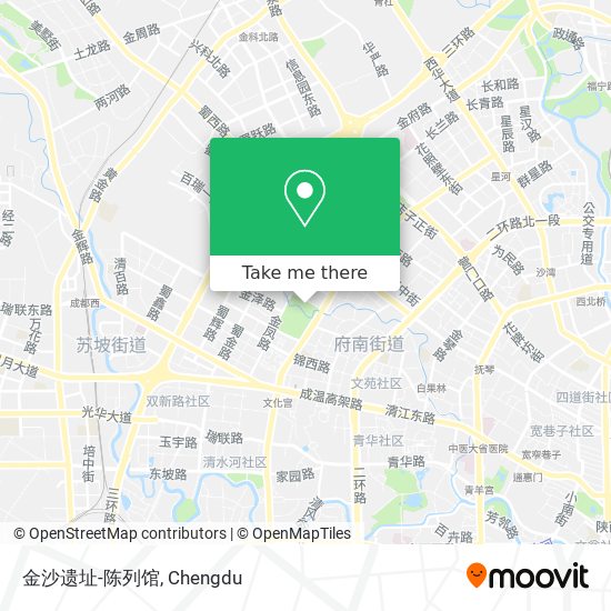 金沙遗址-陈列馆 map