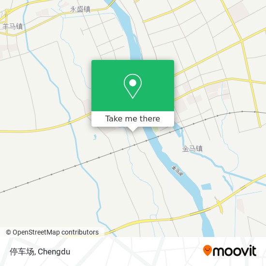 停车场 map