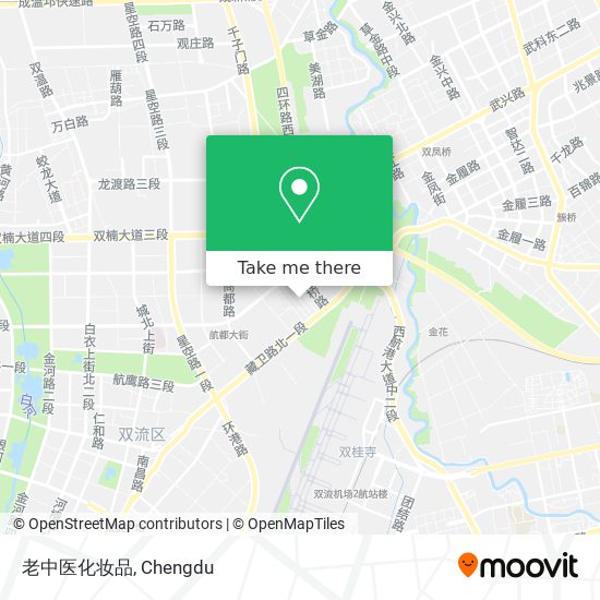 老中医化妆品 map
