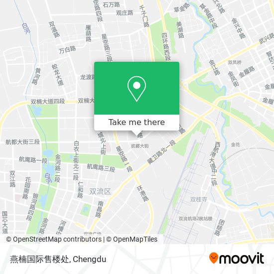 燕楠国际售楼处 map