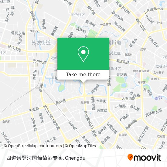 四道诺登法国葡萄酒专卖 map