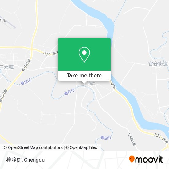 梓潼街 map