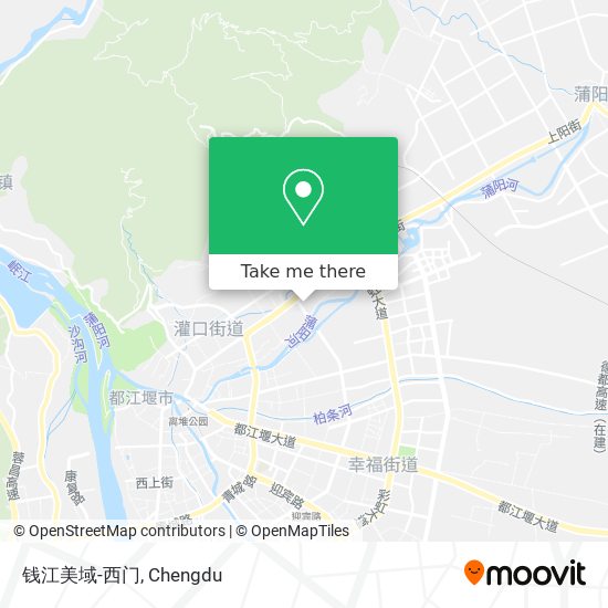 钱江美域-西门 map
