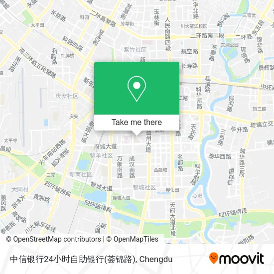 中信银行24小时自助银行(荟锦路) map