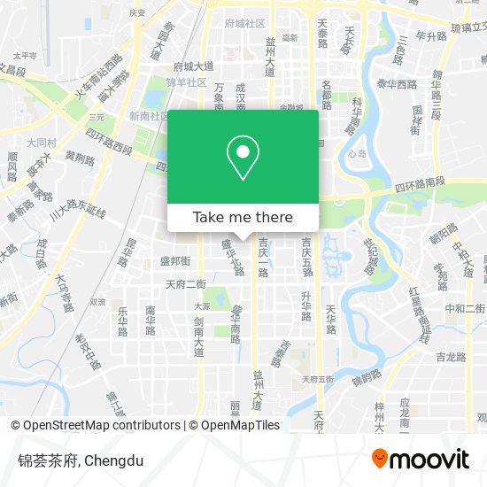 锦荟茶府 map