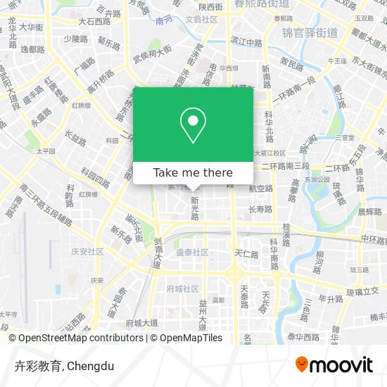 卉彩教育 map