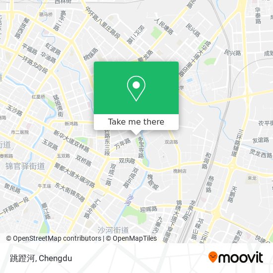 跳蹬河 map