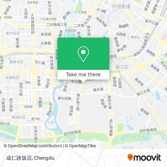 成仁路饭店 map