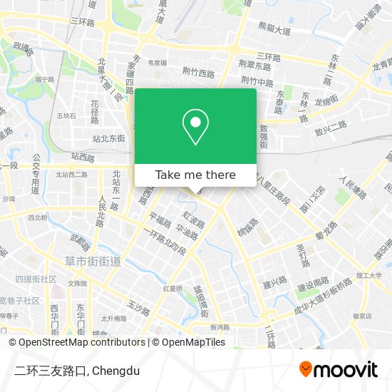 二环三友路口 map
