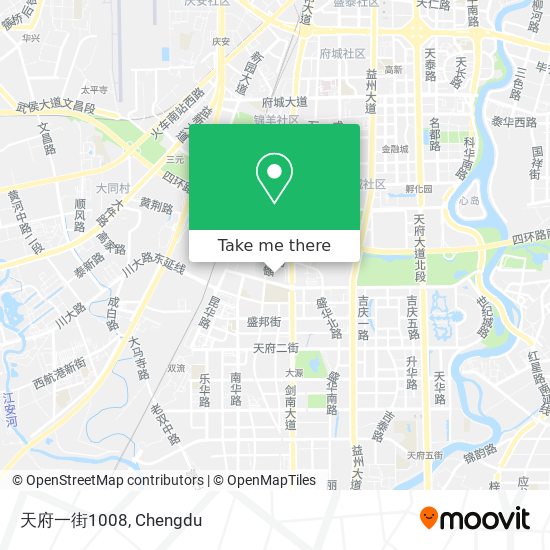 天府一街1008 map