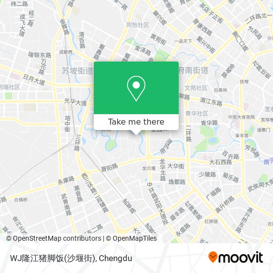 WJ隆江猪脚饭(沙堰街) map