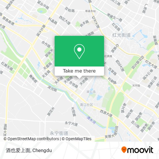 酒也爱上面 map