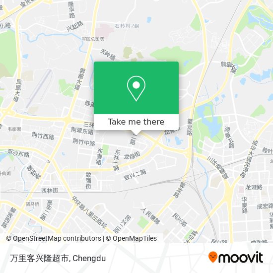 万里客兴隆超市 map