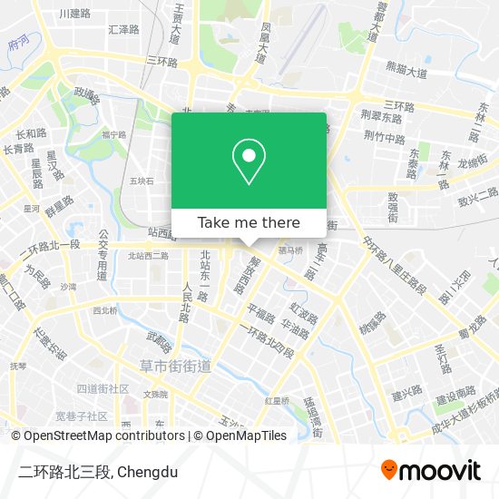 二环路北三段 map
