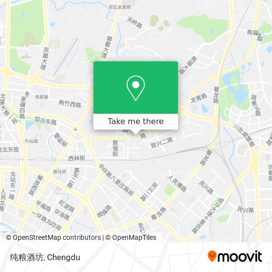 纯粮酒坊 map