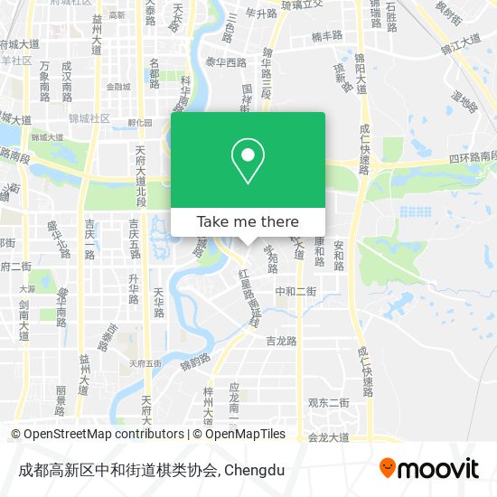 成都高新区中和街道棋类协会 map