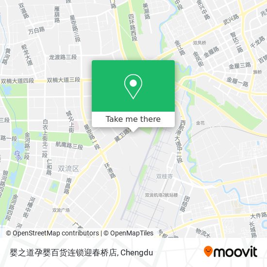 婴之道孕婴百货连锁迎春桥店 map