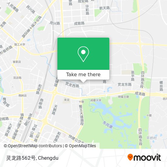 灵龙路562号 map