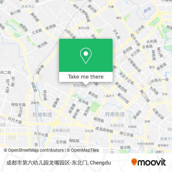 成都市第六幼儿园龙嘴园区-东北门 map