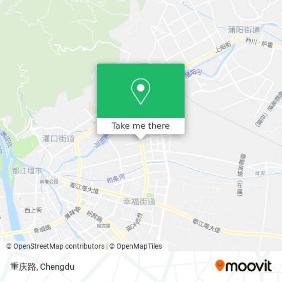 重庆路 map