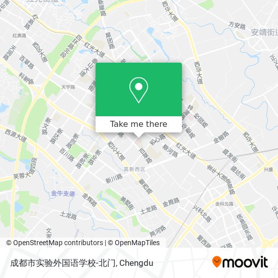 成都市实验外国语学校-北门 map