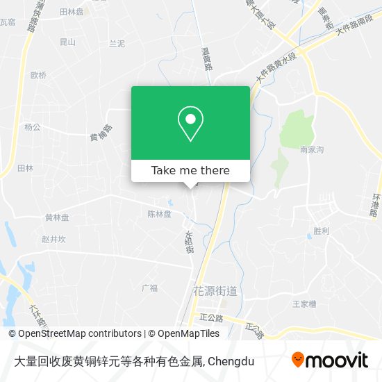 大量回收废黄铜锌元等各种有色金属 map