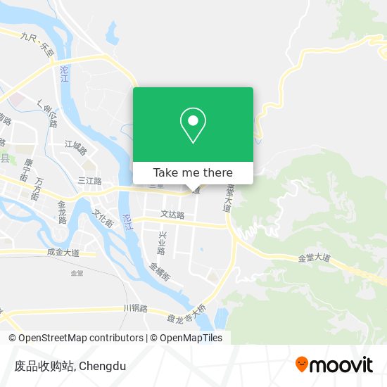 废品收购站 map