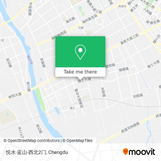 悦水·蓝山-西北2门 map